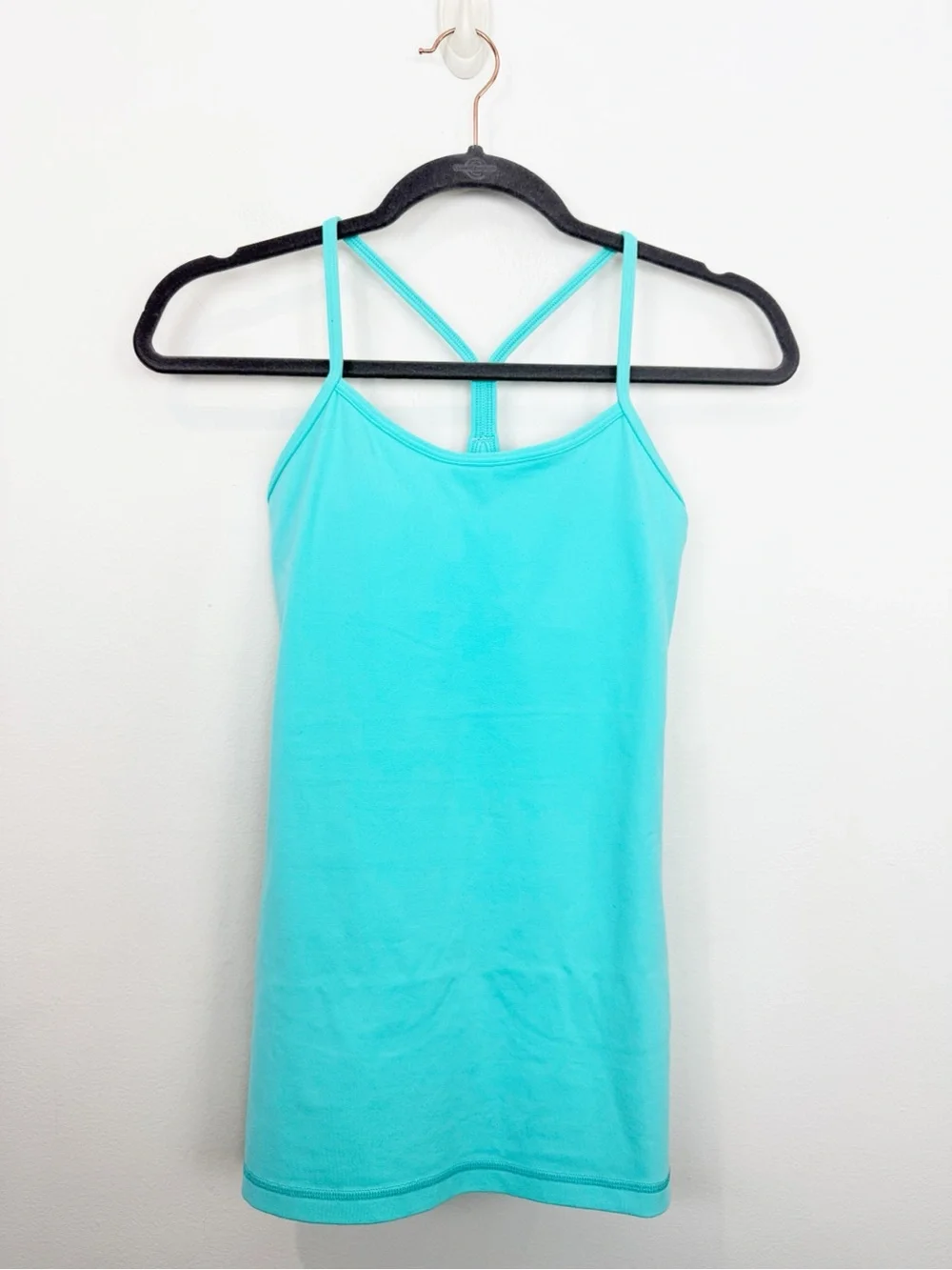 Lululemon Power Y Aqua Blue Tank Top Size 4
